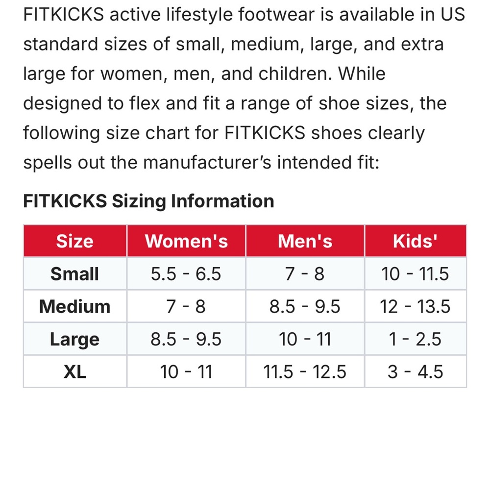 FitKicks Black and Gray Shoes with Sling Bag women’s Large - Picture 6 of 6